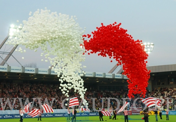 Widowisko z balonami