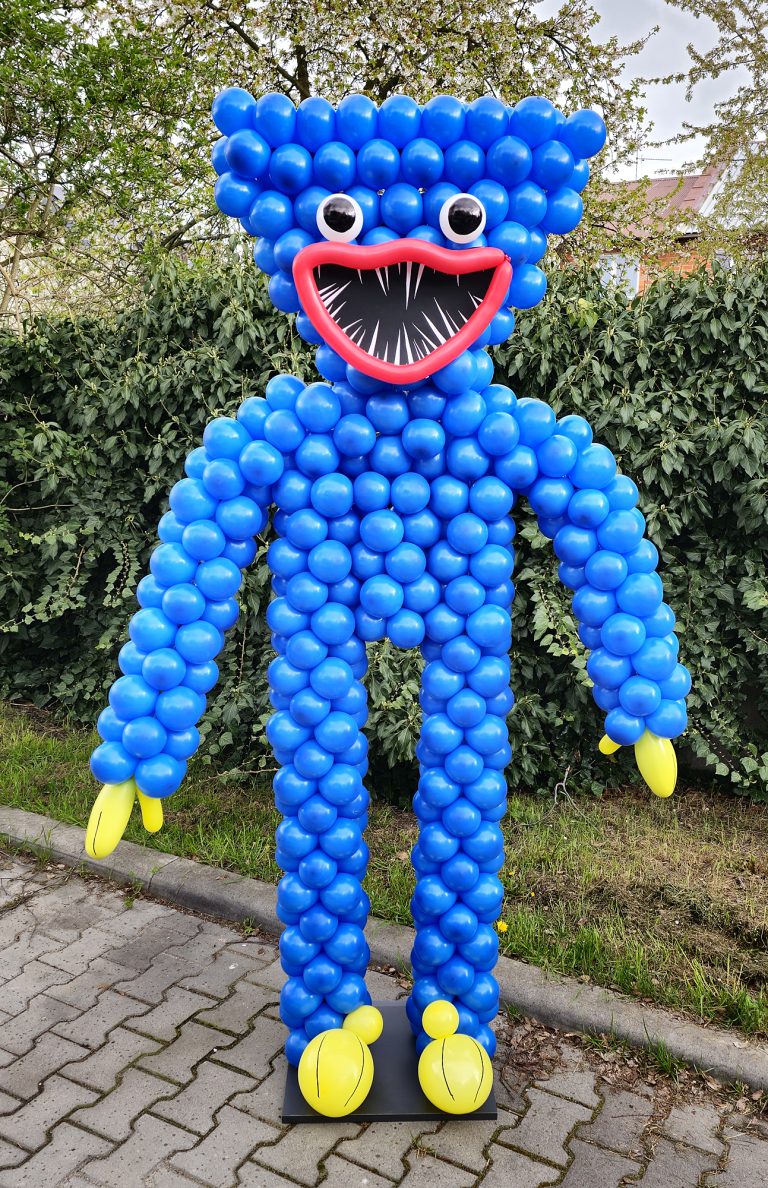 Huggy Wuggy z balonów