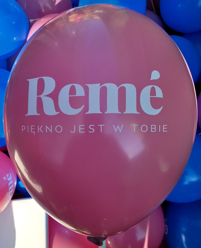 Atrakcje balonowe z okazji biegu kobiet na Pergoli we Wrocławiu