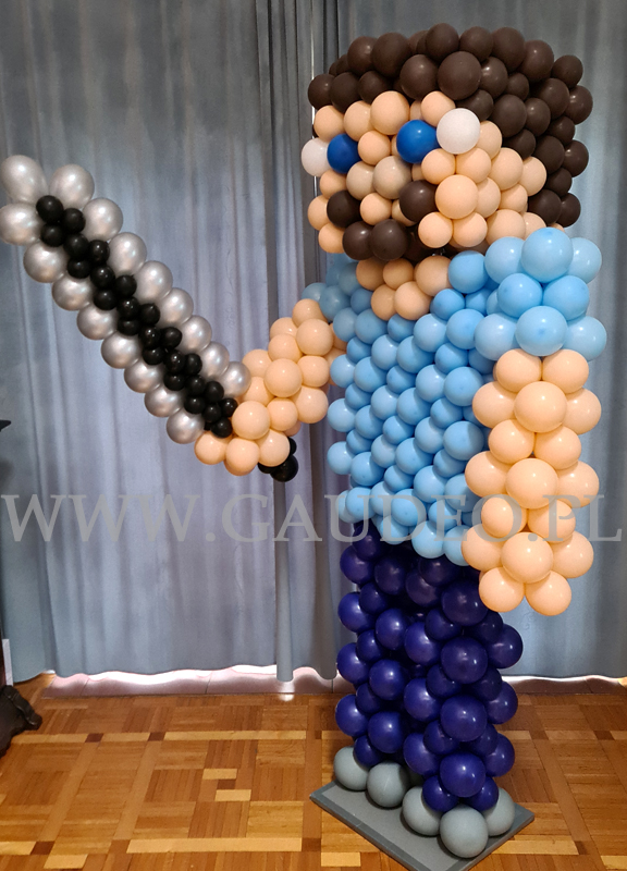 Balonowy ludzik Minecraft