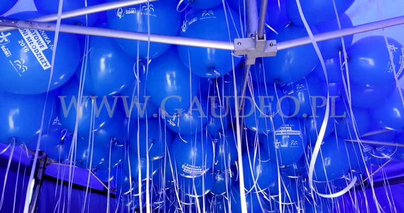Balony z helem na ŚDM w Rybniku
