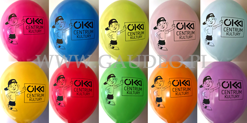 Balony z helem i nadrukiem w Knurowie z okazji Dnia Dziecka