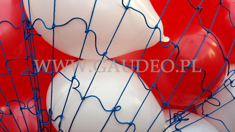 Patriotyczne wypuszczanie 300 balonów z helem w Świdnicy