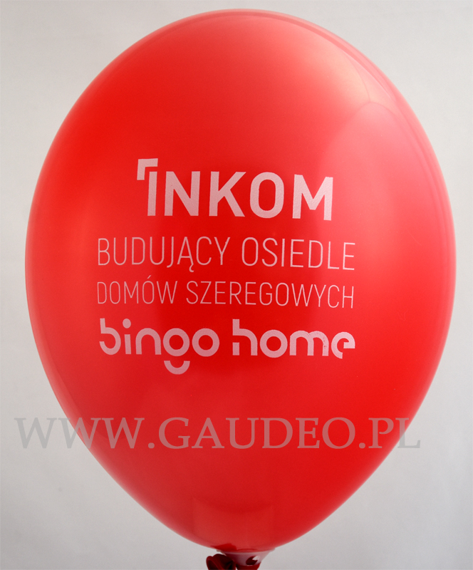 Balony reklamowe z własną treścią