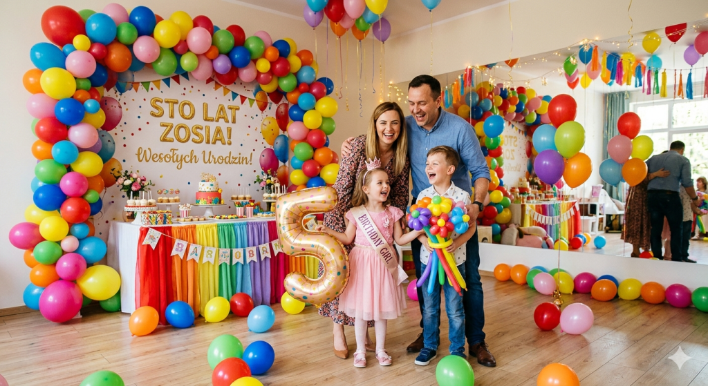 Dekoracje balonowe na urodziny dziecka we Wrocławiu – gdzie zamówić i na co zwrócić uwagę? Praktyczny przewodnik dla rodziców z montażem na sali