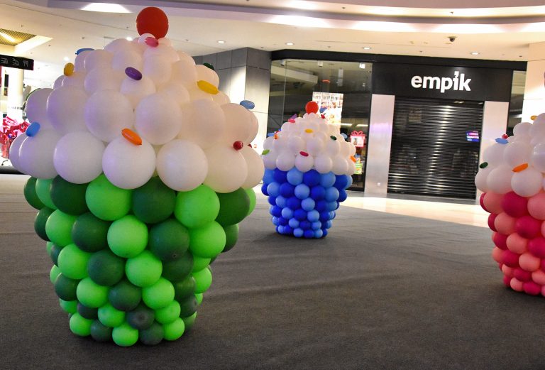 Babeczki z balonów na event dla dzieci