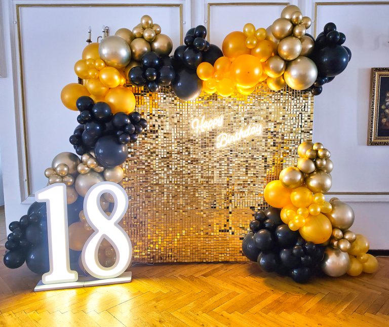Ścianka balonowa na imprezę urodzinową