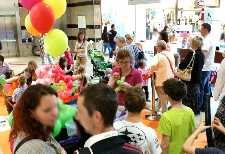 Skręcanie z balonów dla dzieci