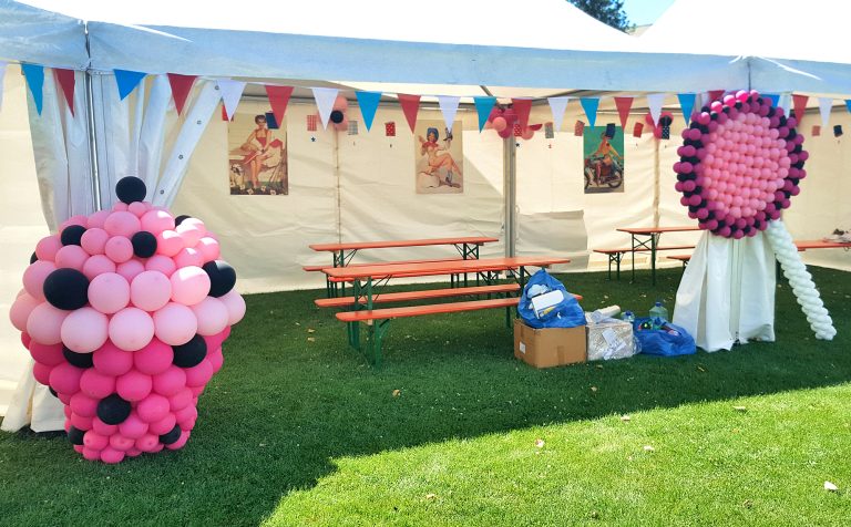 Balonowe słodycze na pikniku firmowym