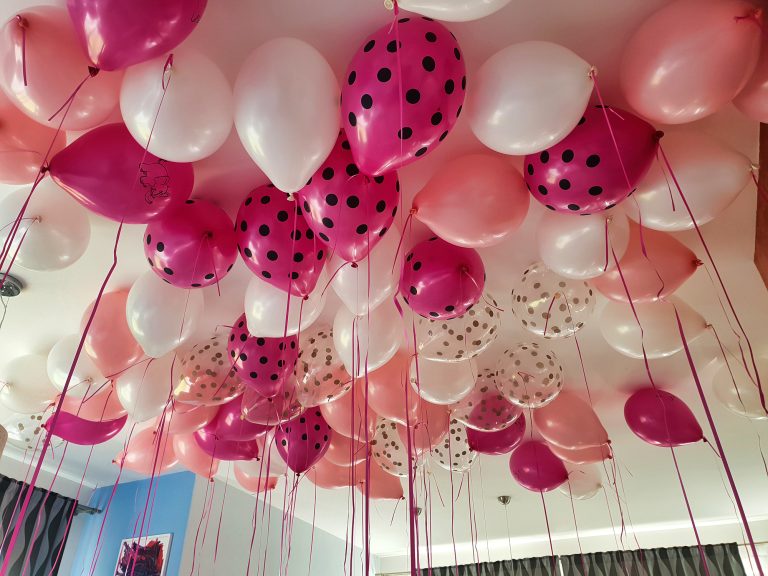 Balony z helem na Baby Shower