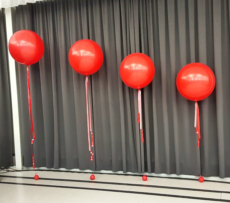 Balony olbrzymy napełnione helem