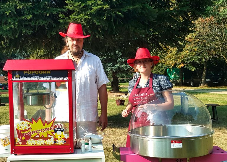 Wata cukrowa i popcorn na Gliniankach we Wrocławiu