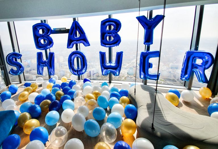 Balonowy napis Baby Shower