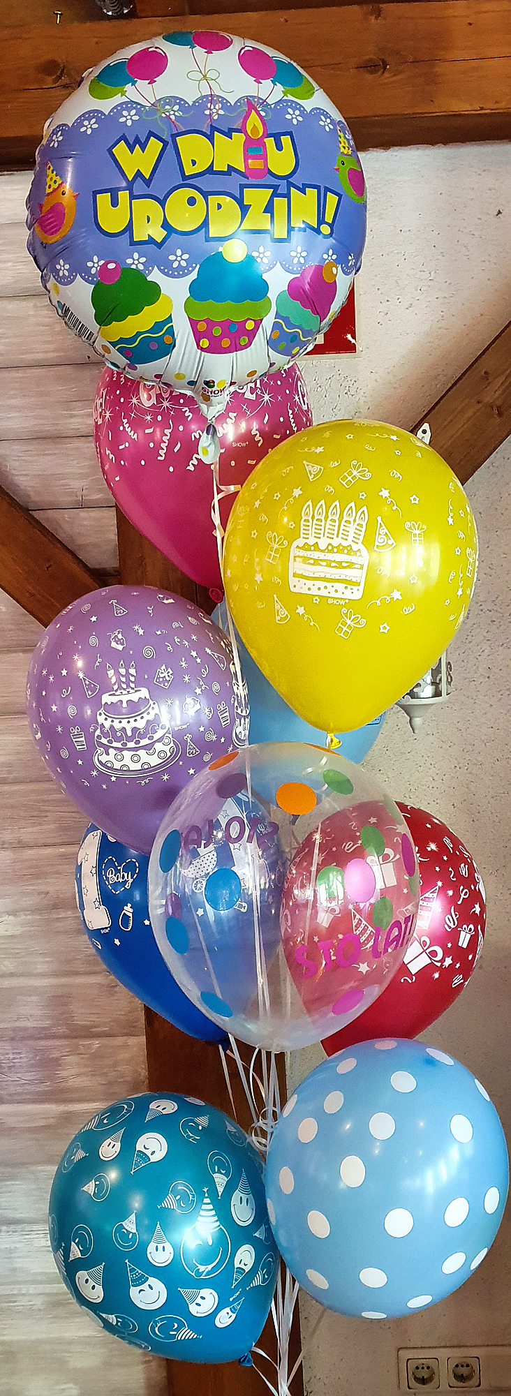 Balony z helem na urodziny