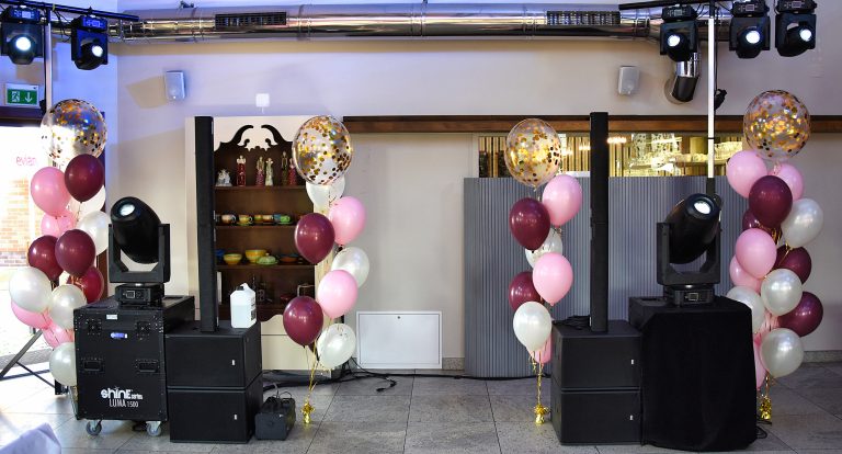 Bukiety z balonów helowych na uroczystość rodzinną