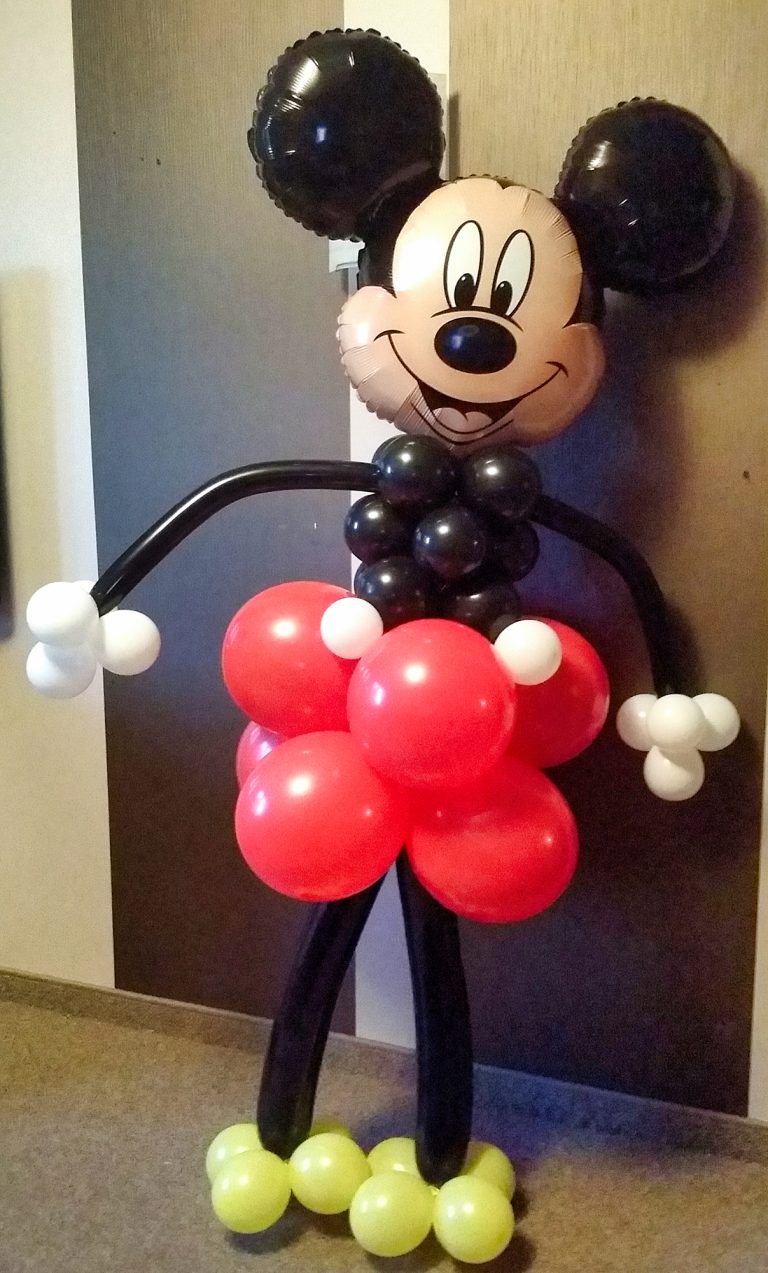 Myszka Miki z balonów na urodziny