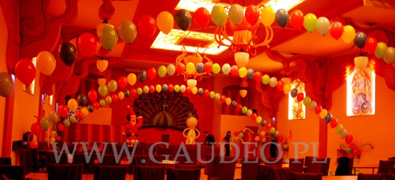 Dekoracje balonowe Gaudeo