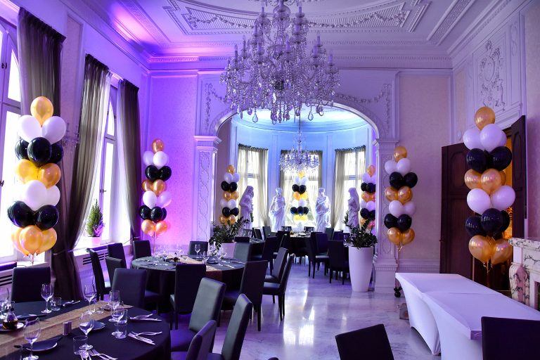 Bukiet z balonów helowych na imprezę w Hotelu Platinum Palace