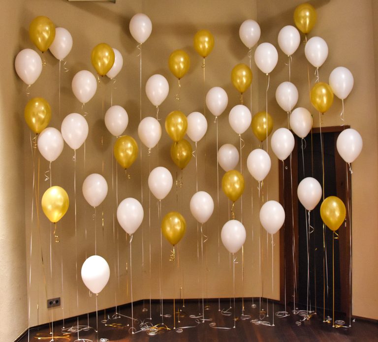 Balony z helem na wesele we Wrocławiu