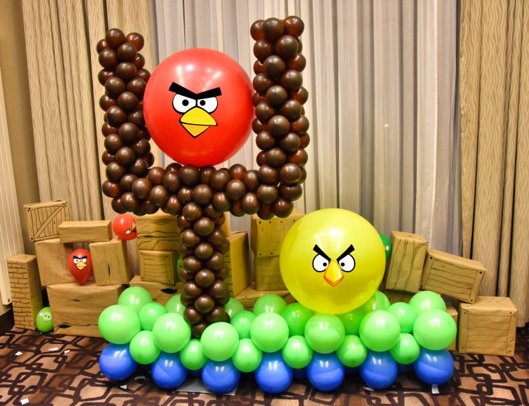 Balonowe Angry Birds