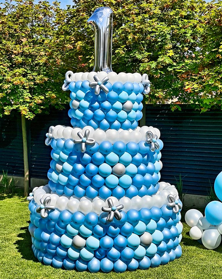 Tort z balonów na urodziny