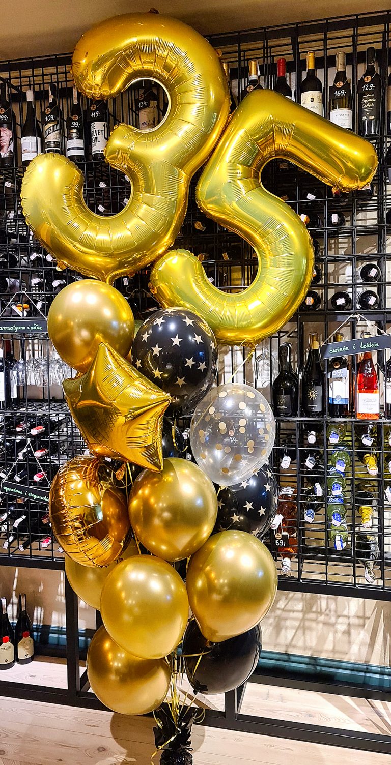 Balony z helem na imprezę urodzinową
