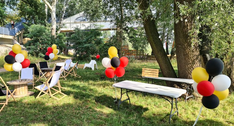 Bukiety balonów z helem na imprezę firmową nad Odrą