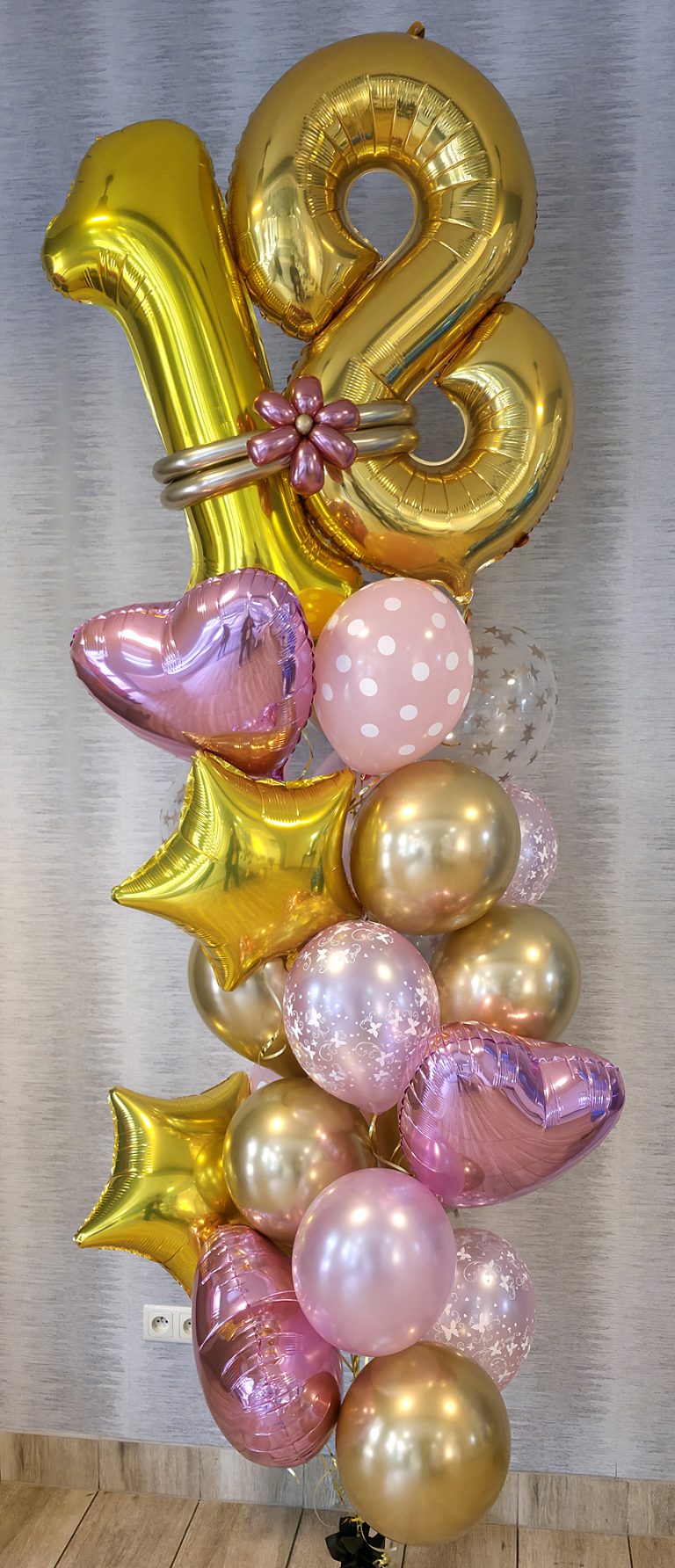 Balony z helem na 18-stkę.