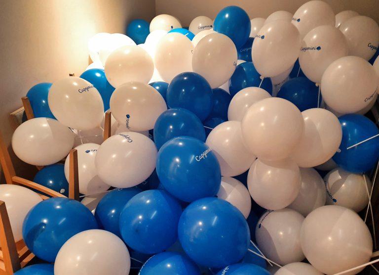 Balony z nadrukiem na patyczkach