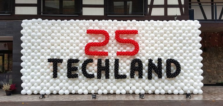 Ściana balonowa dla firmy Techland