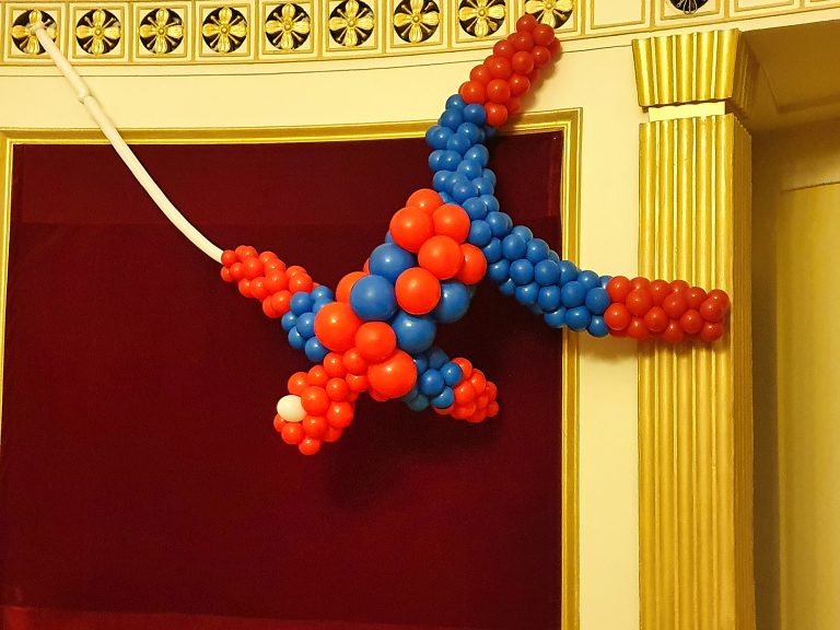 Spiderman z balonów