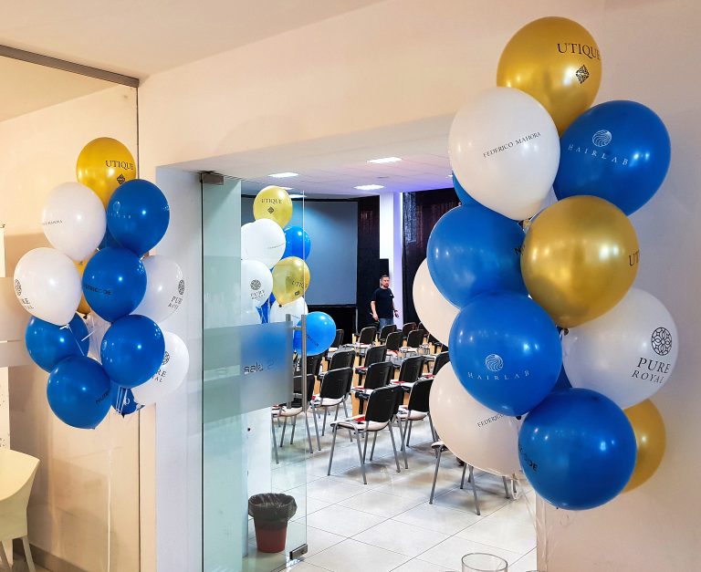 Balony z helem na konferencję firmową