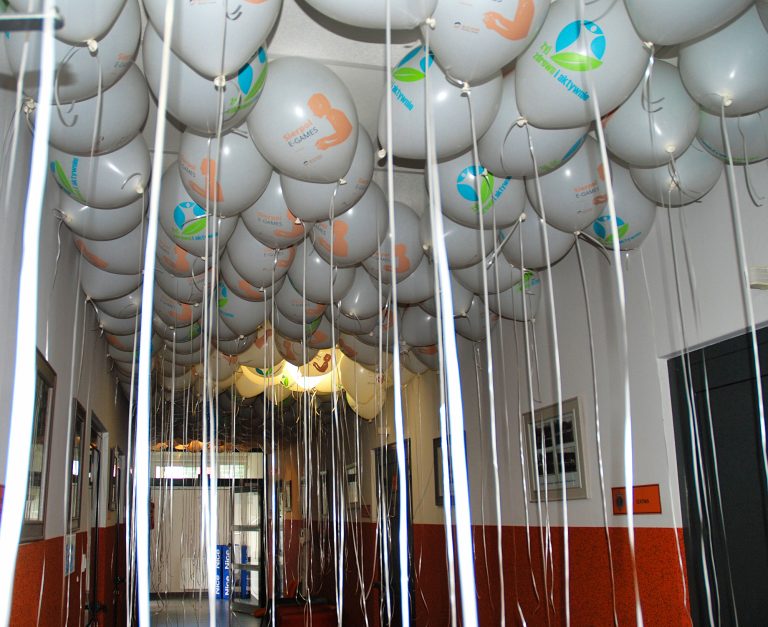 Balony z helem na imprezę w KGHM