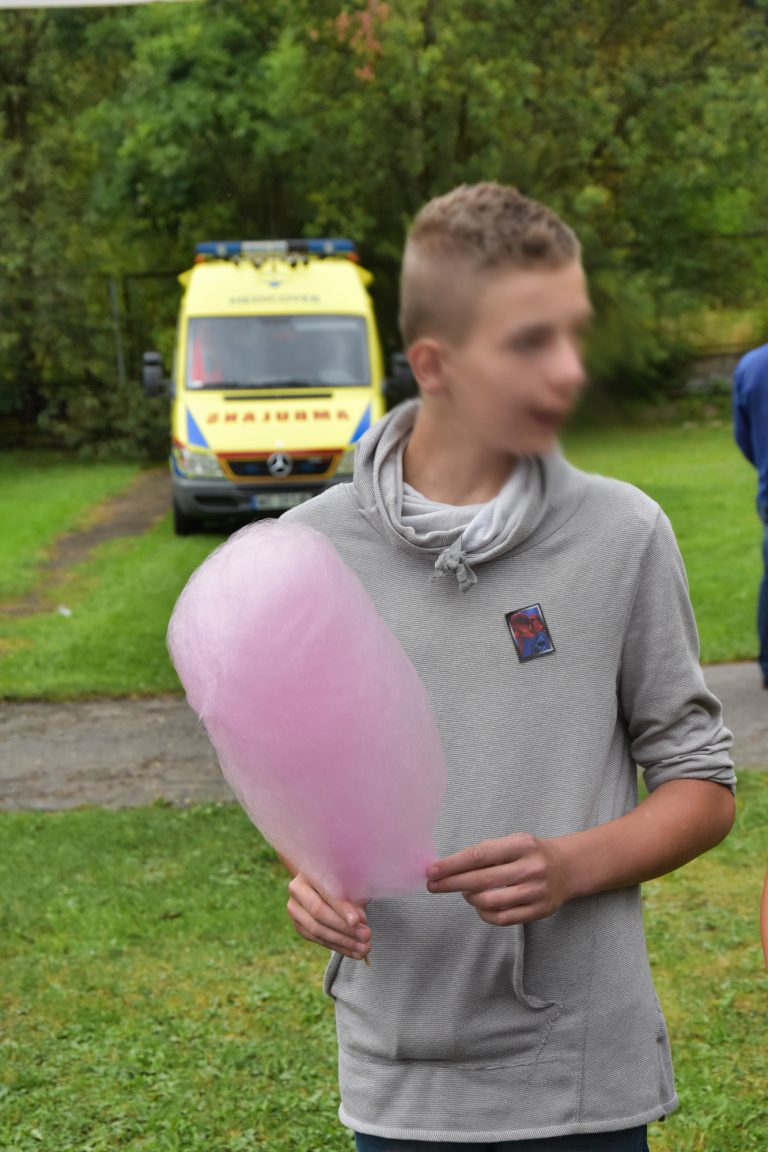 Różowa wata cukrowa