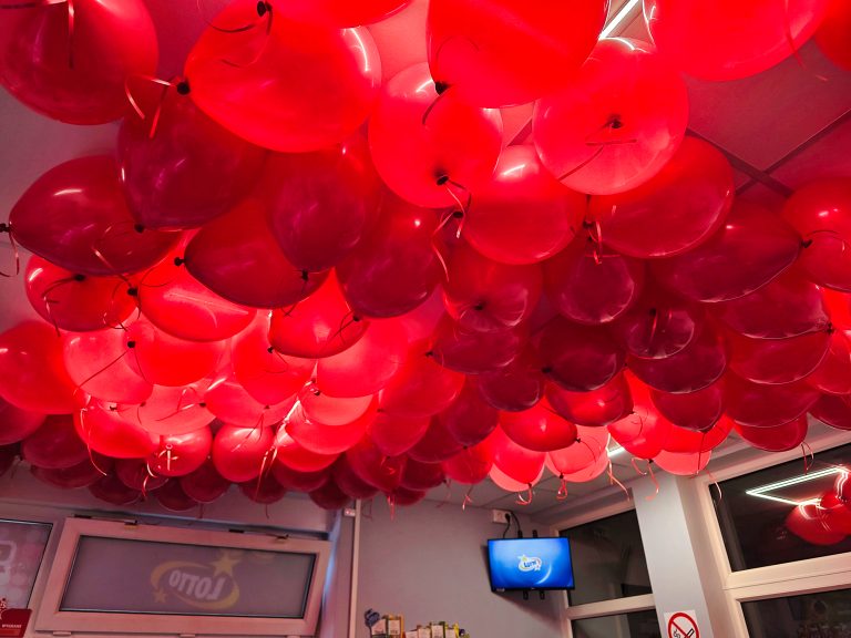 Balony z helem w Lotto na Walentynki