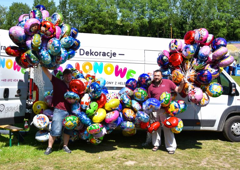 Foliowe balony z helem na Dzień Dziecka