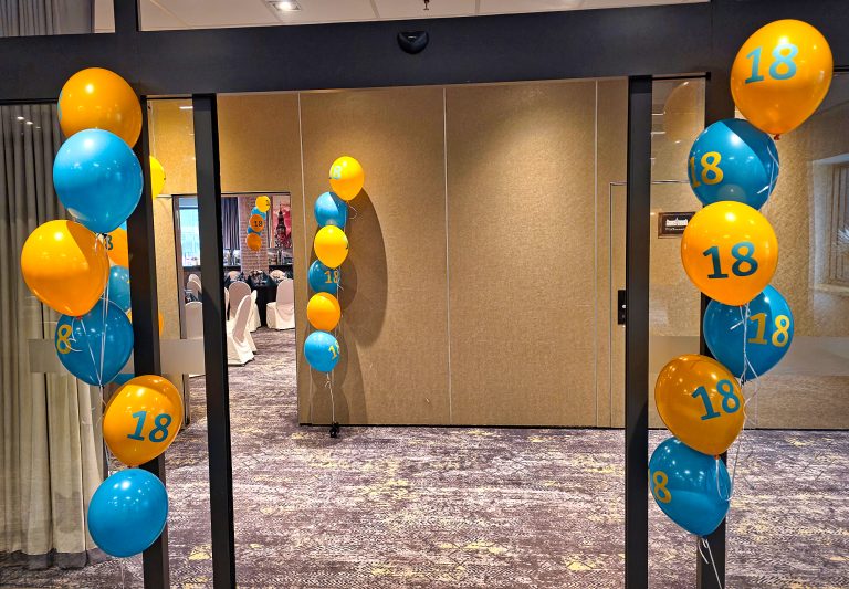 Bukiety z balonów na osiemnastkową imprezę firmową