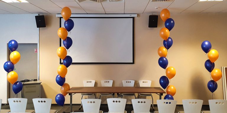 Balony z helem na konferencję firmową