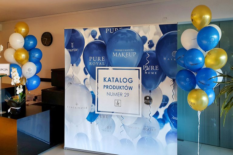 Balony z nadrukiem i helem na konferencję firmową we Wrocławiu