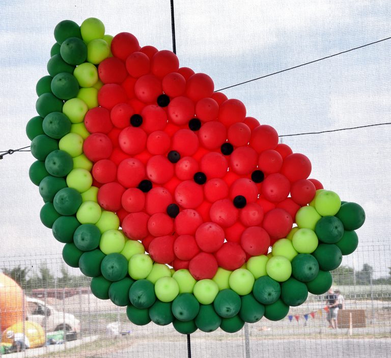 Arbuz z balonów