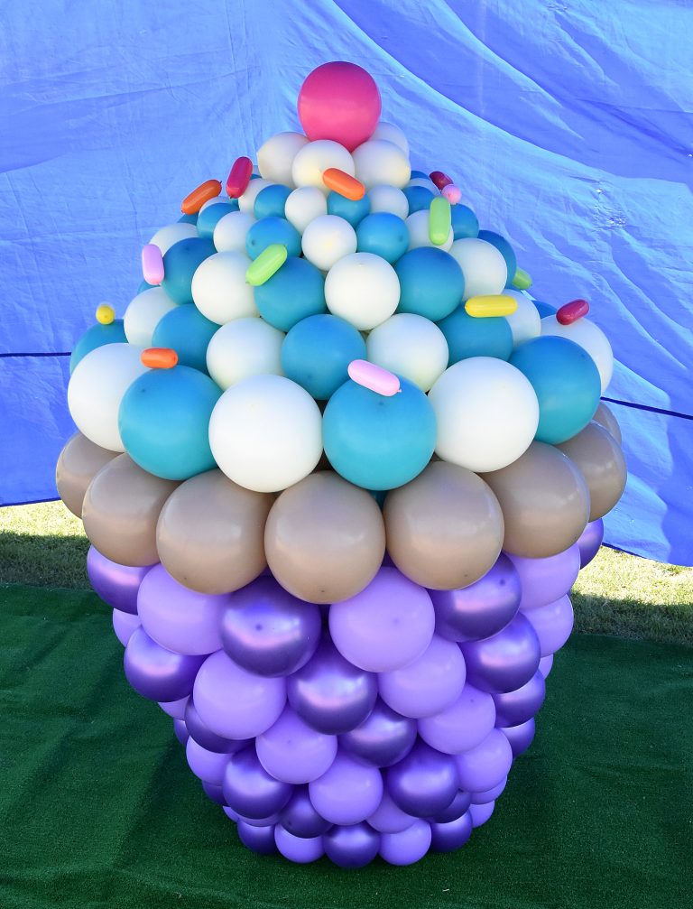 Babeczka z balonów.