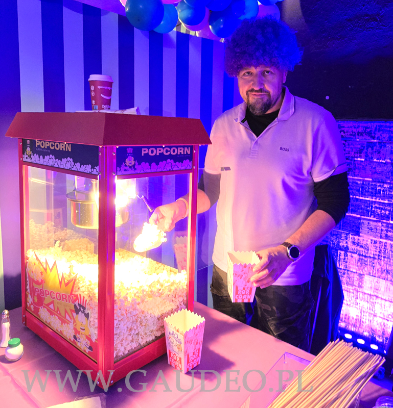 Wata Cukrowa i Popcorn na imprezie firmowej w Browarze Mieszczańskim