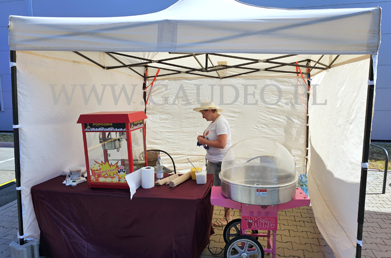 Wata i Popcorn na dniu otwartym fabryki Mercedesa w Jaworze