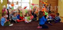 Skręcanie balonów w przedszkolu